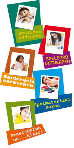 leerlingen spelen graag met ontwerp je eigen brodspel